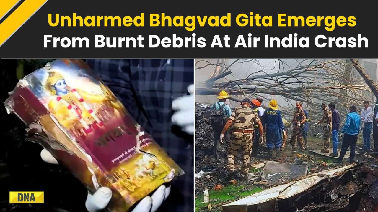 Ahmedabad Plane Crash: Intact Bhagvad Gita Found At Air India Crash Site | Air India Plane Crash