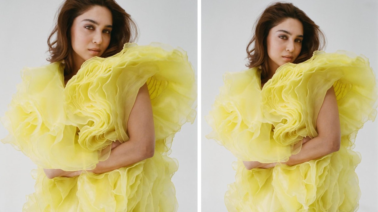 Sharvari in yellow outfit