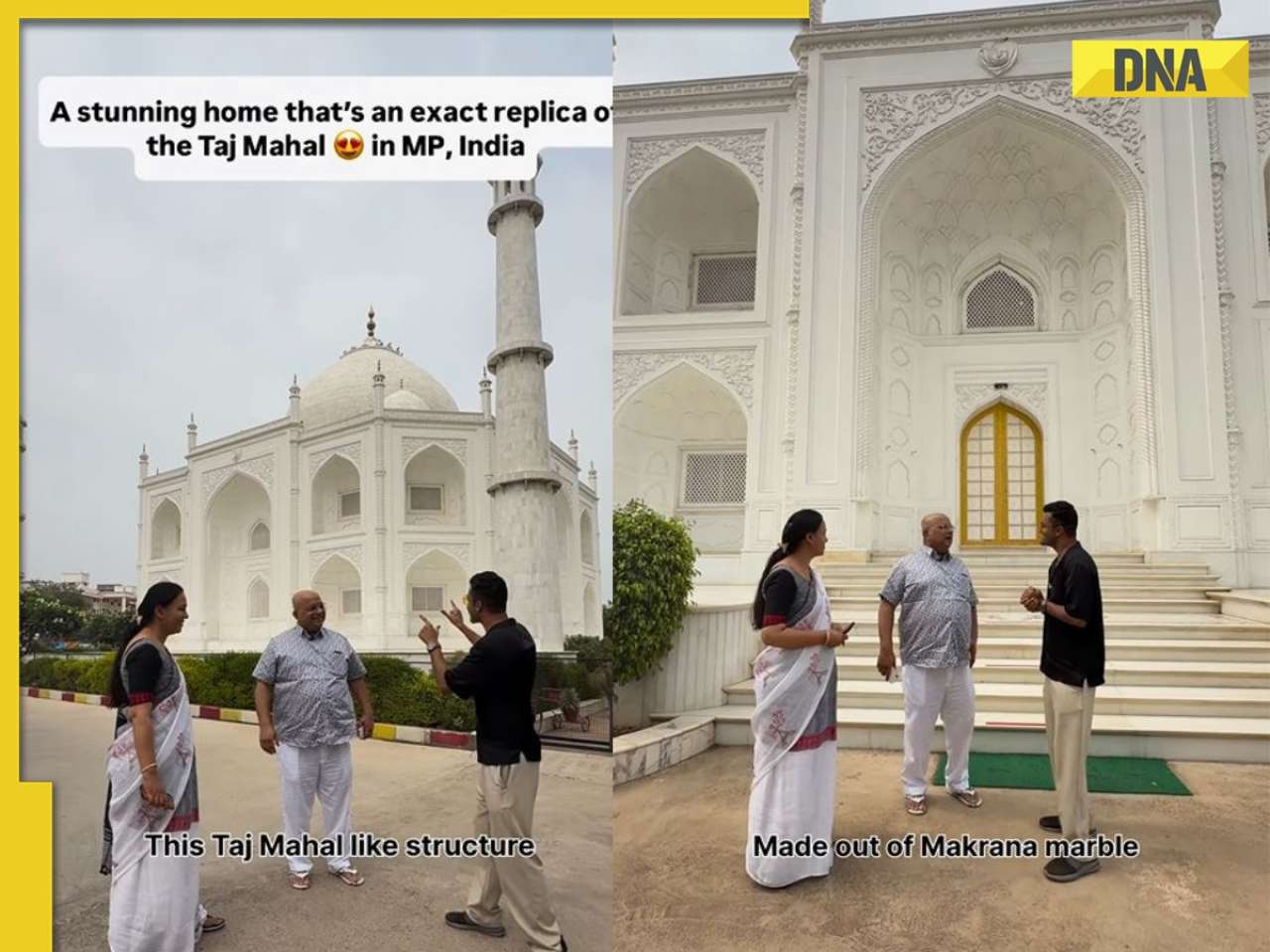 Viral Video: Indian man gives a tour of his Taj Mahal-style 4BHK house, says 'it's dedicated to my wife', WATCH 