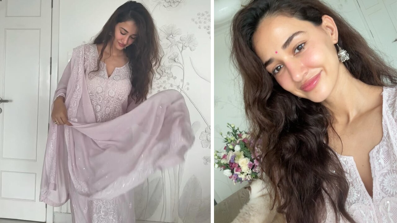 Disha Patani temple visit