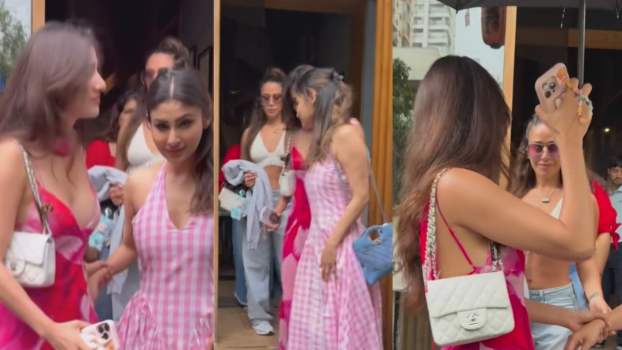 Disha, Mouni, and Krishna's day out