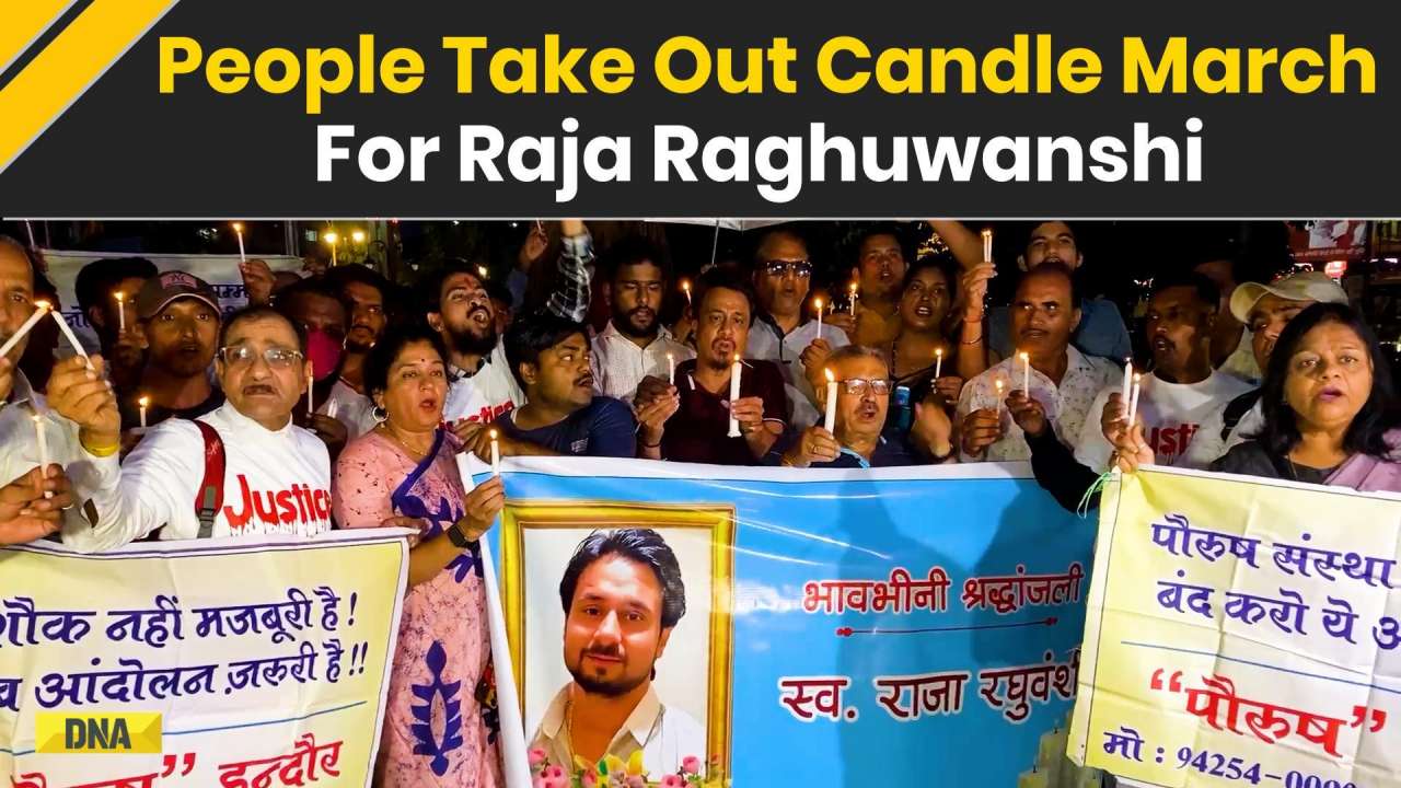 Sonam Raghuwanshi News: People Take Out Candle March To Get Justice For Raja Raghuwanshi | Indore