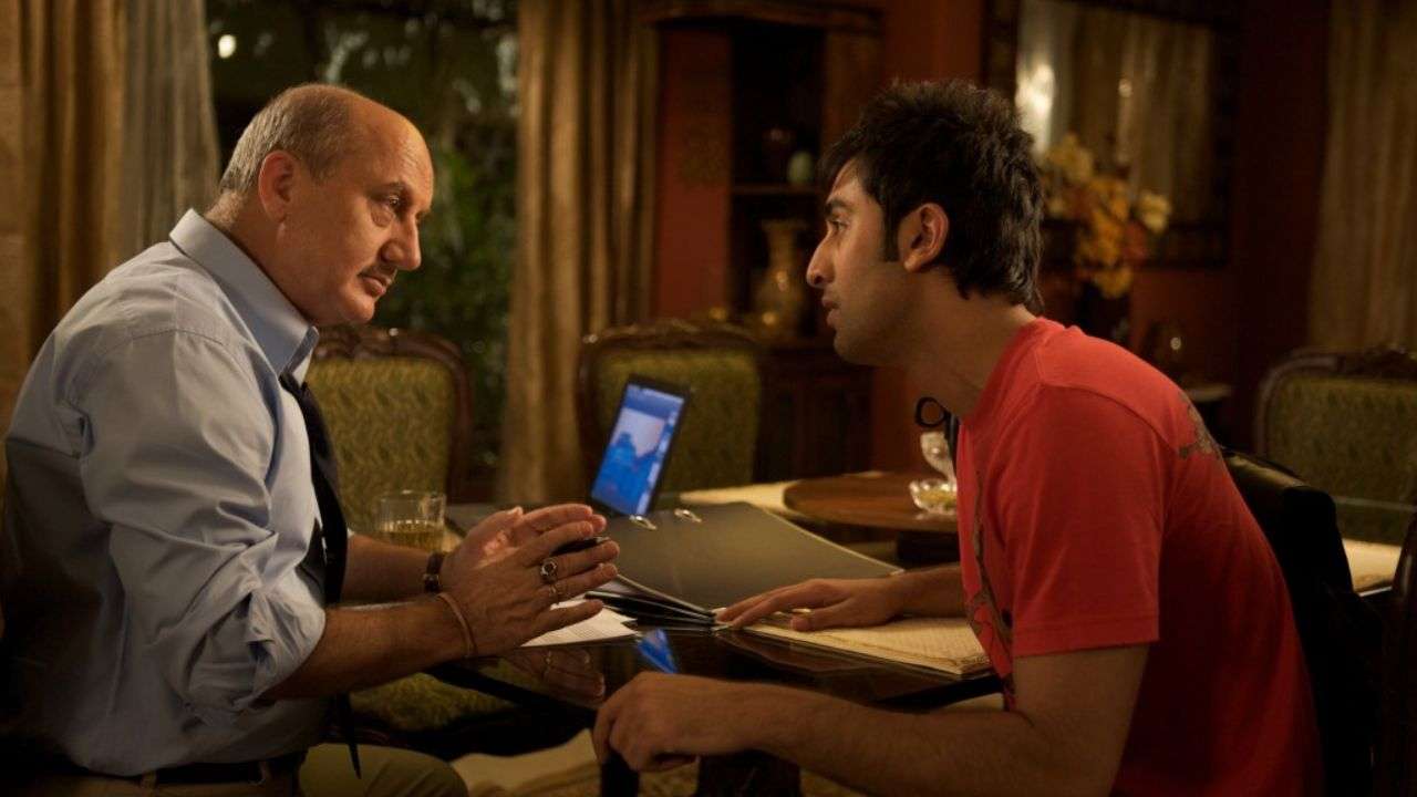 Anupam Kher in Wake Up Sid