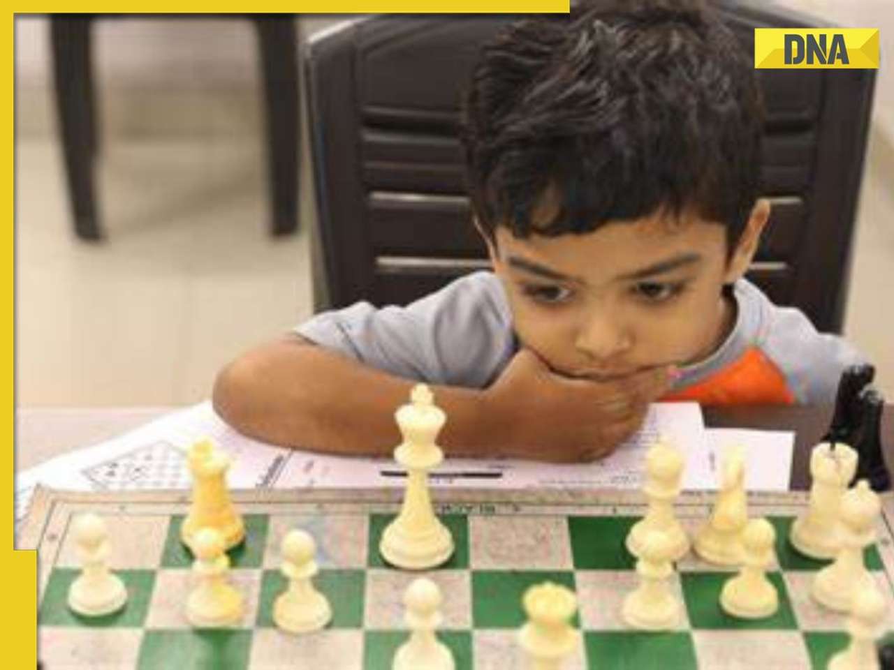 Meet India’s 3-year-old boy, who created a massive record, became youngest rated chess player in..., he is from...