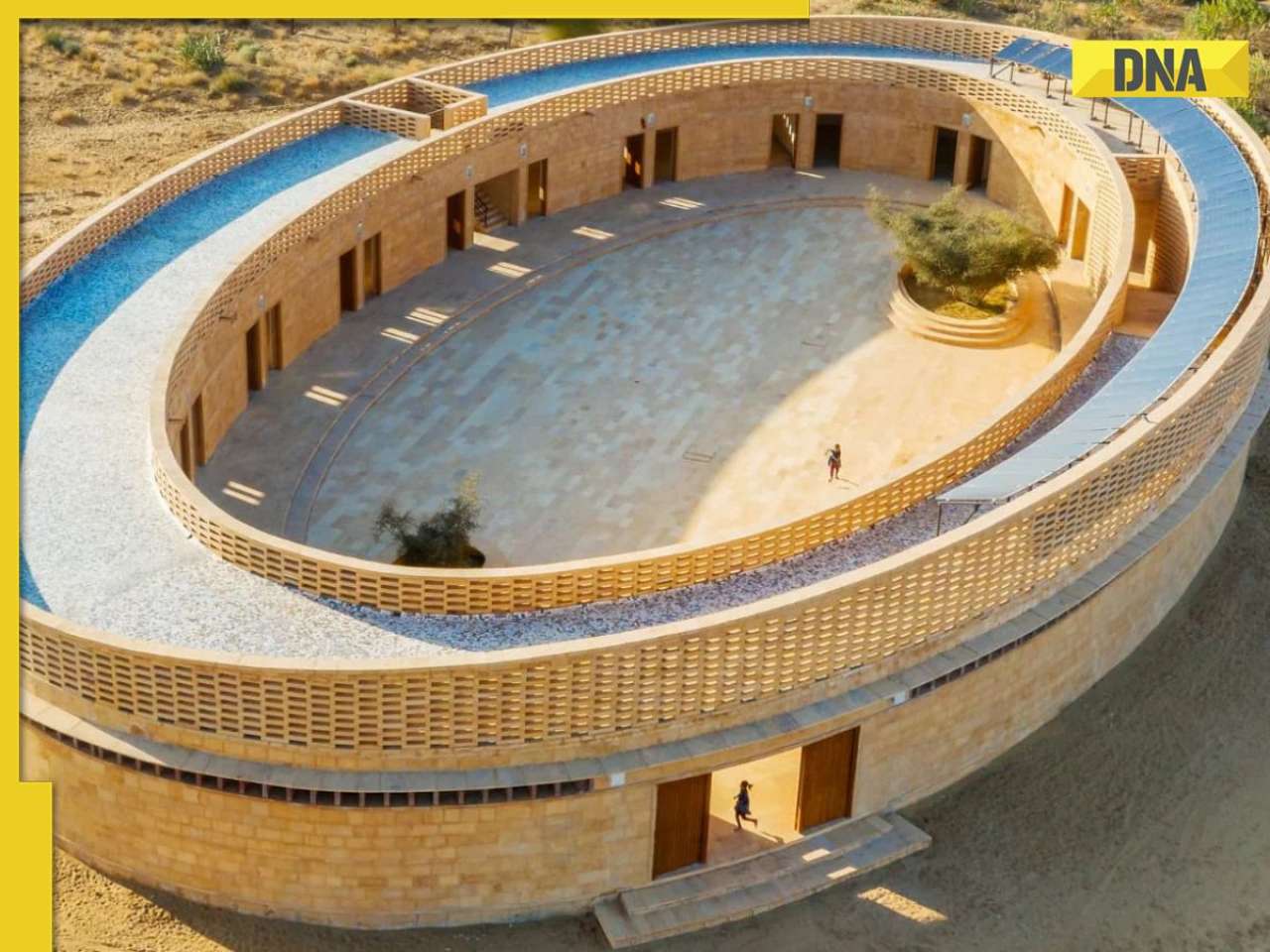 This Indian desert school is uniquely built using traditional design to beat the heat, It is located in...