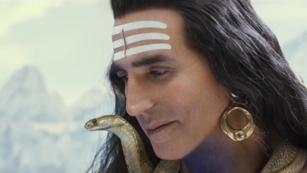 भगवान शिव के रोल में दिखे अक्षय 