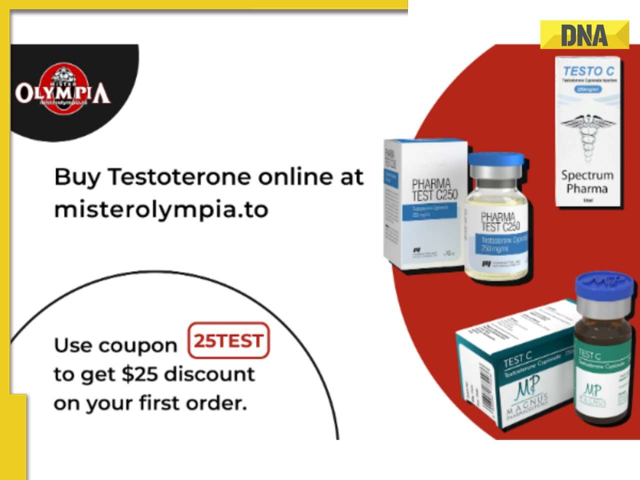 Testosterone for sale in 2025 – Buy injectable steroids online [$25 Discount]