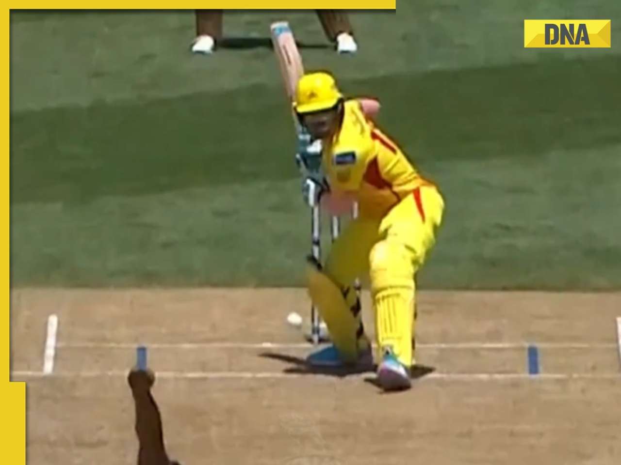 Andre Russell castles Faf du Plessis with unplayable yorker in TSK vs LAKR match | Watch
