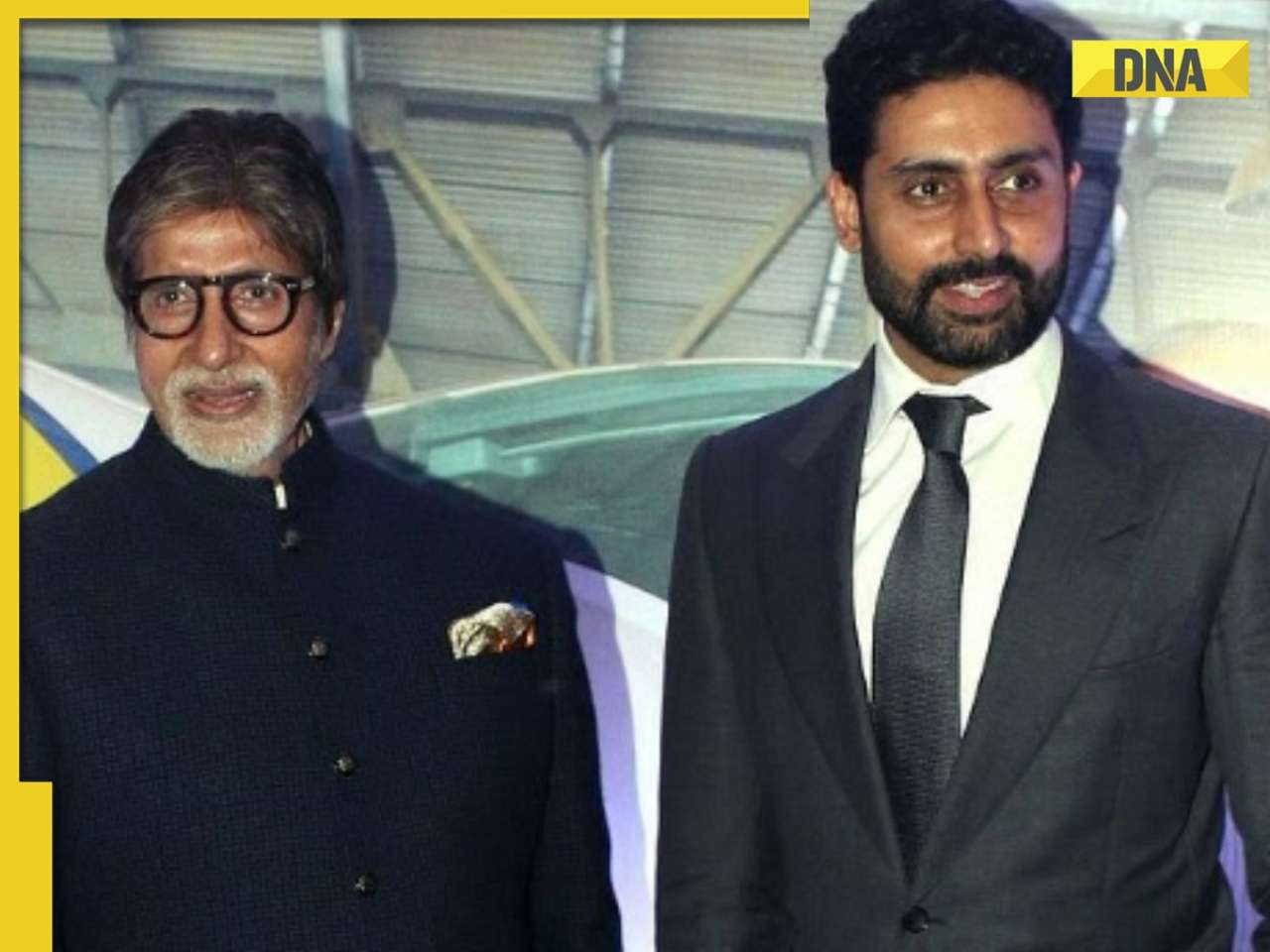 Amitabh Bachchan cheers for Abhishek Bachchan for his upcoming project, it's not a film but...