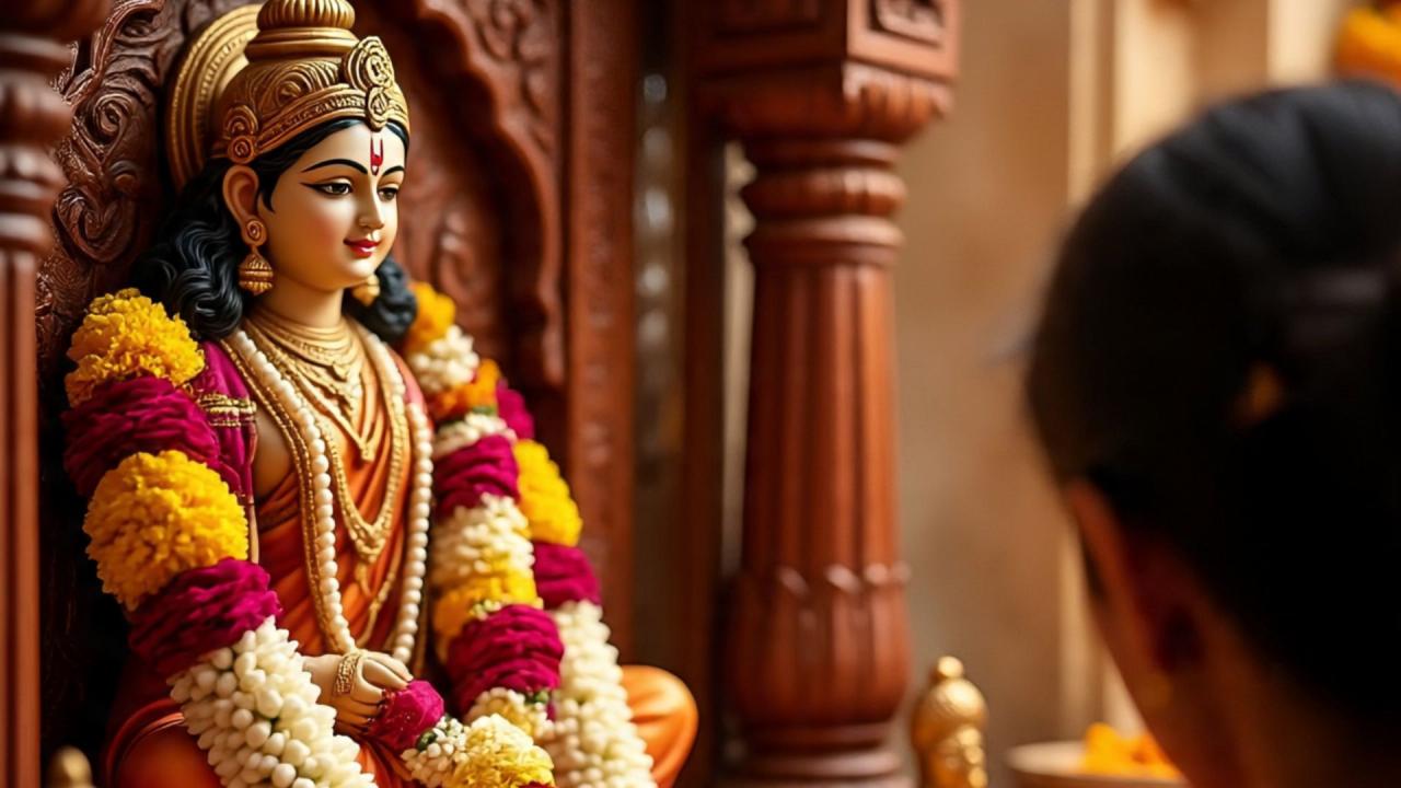 लक्ष्मी कुबेर की पूजा