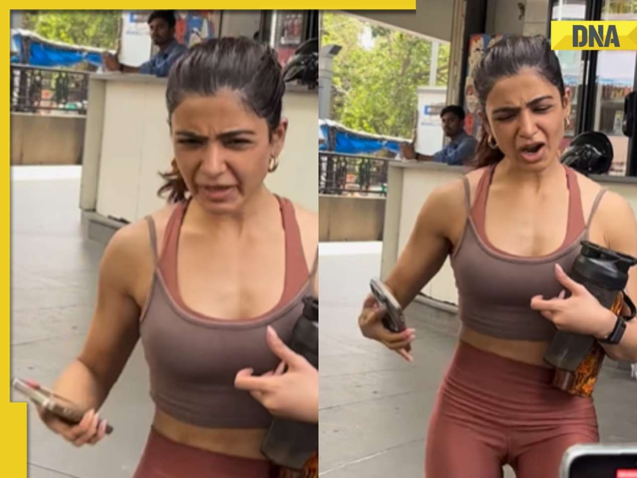 'Camera uthaake...': Samantha Ruth Prabhu lashes out at paps as they capture her outside gym, netizens react