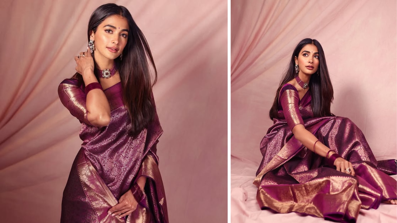 More about Pooja Hegde Kanjivaram saree look