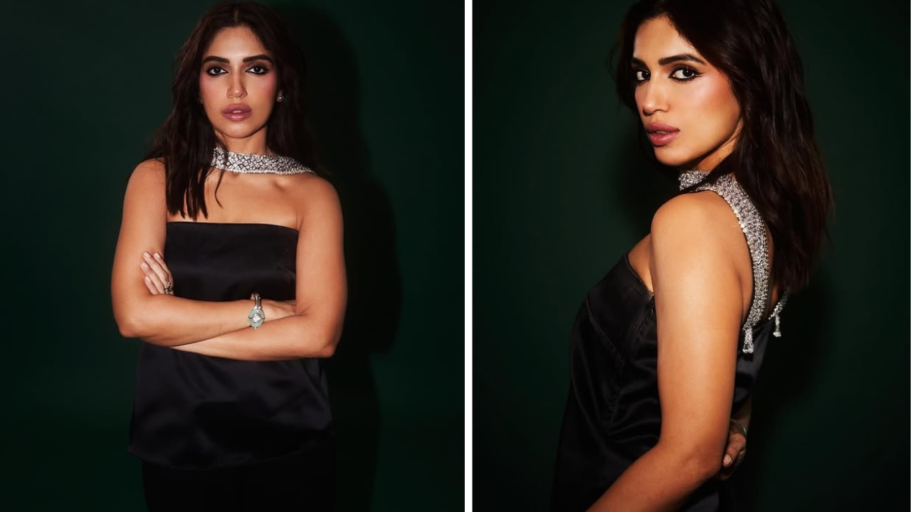 Bhumi Pednekar dazzling look