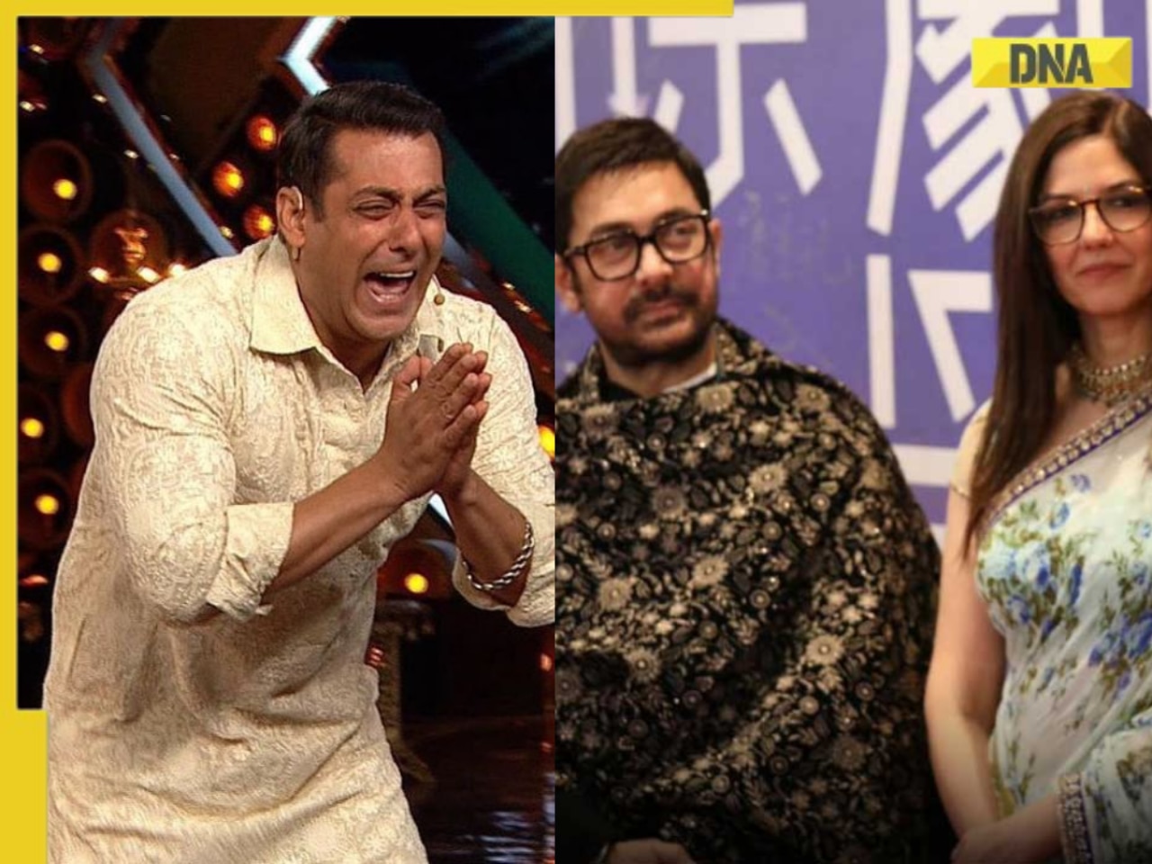 Viral video: Salman Khan mocks Aamir Khan for dating Gauri Spratt after divorcing Reena Dutta, Kiran Rao: 'Jab tak marriage ko...'