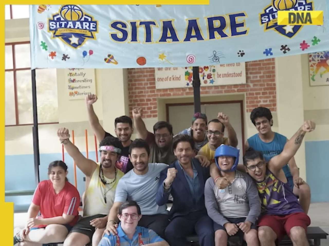 Viral video: Shah Rukh Khan surprises Aamir Khan by visiting Sitaare Zameen Par set, interacts, recreates signature pose, enacts popular scenes with special actors