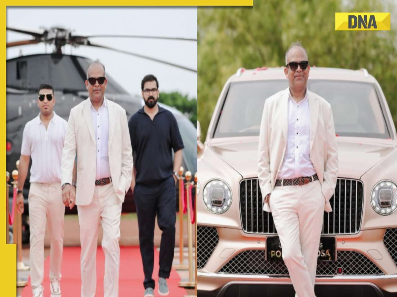 Meet man, 'King of Perfume', who arrived in helicopter to take delivery of Rs 6 crore Bentley, his car collection includes..., business is...