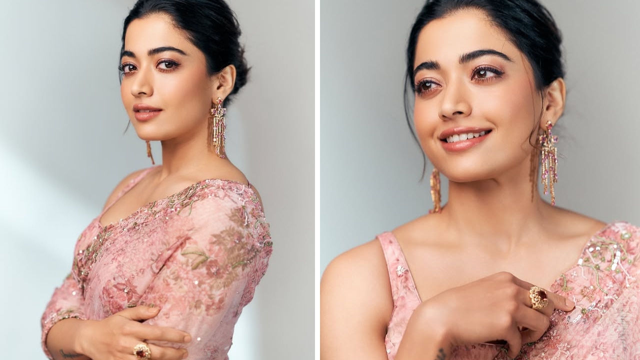 Rashmika Mandanna's jewellery for her outfit