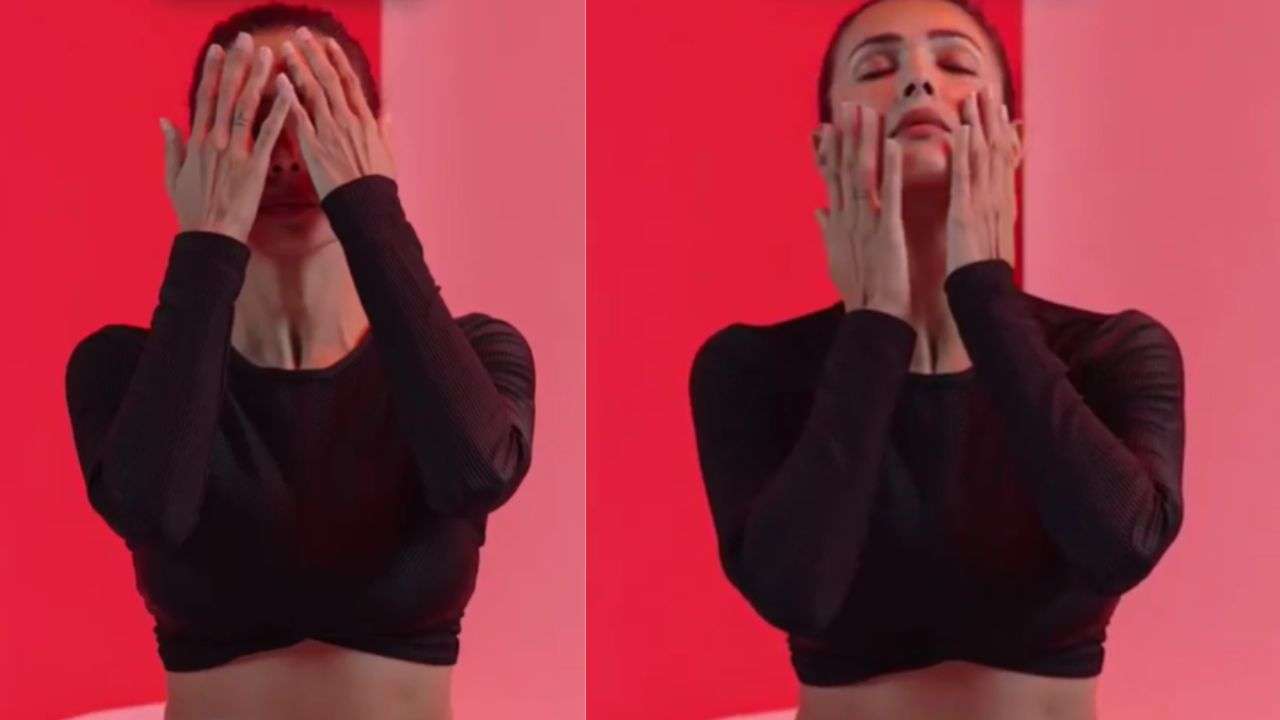Face tapping pose