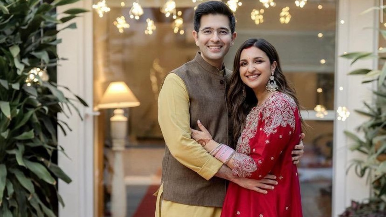 Raghav Chadha and Parineeti Chopra