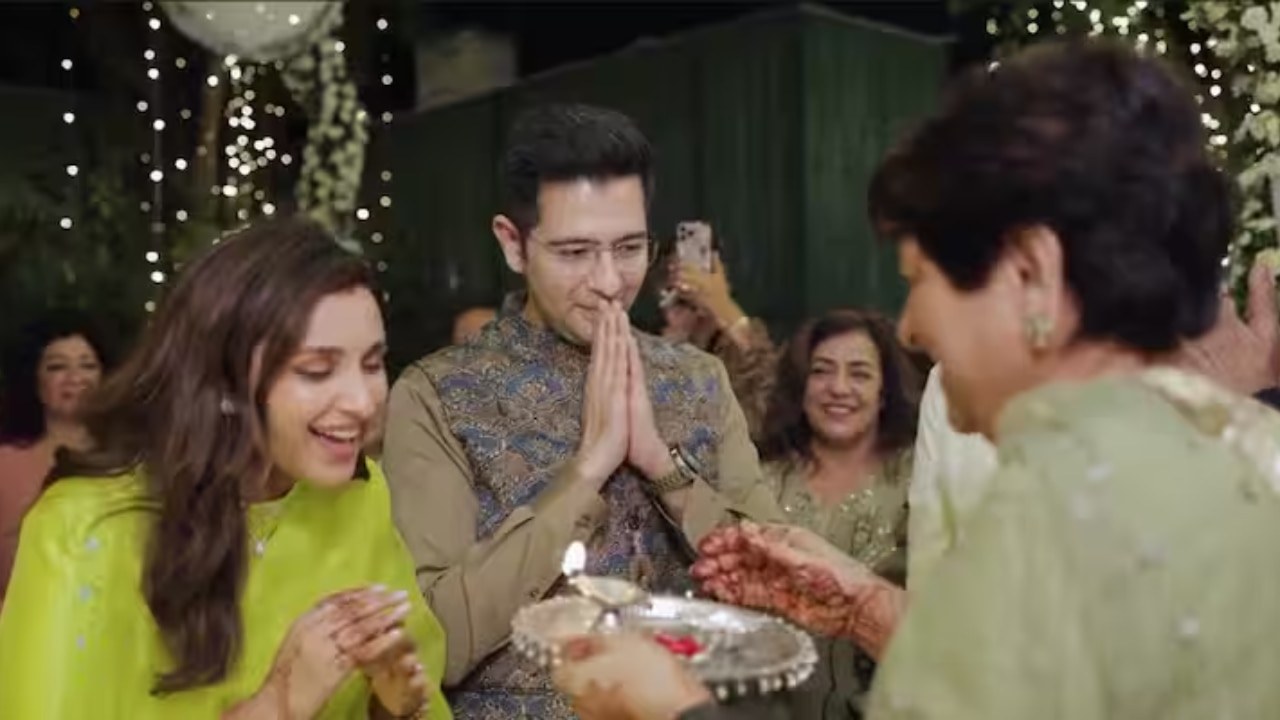 Raghav Chadha and Parineeti house photos