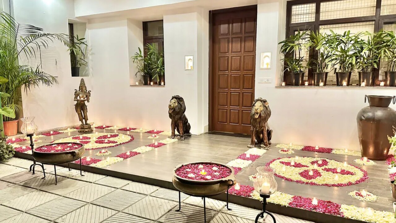 Raghav Chadha and Parineeti Chopra Delhi house interior