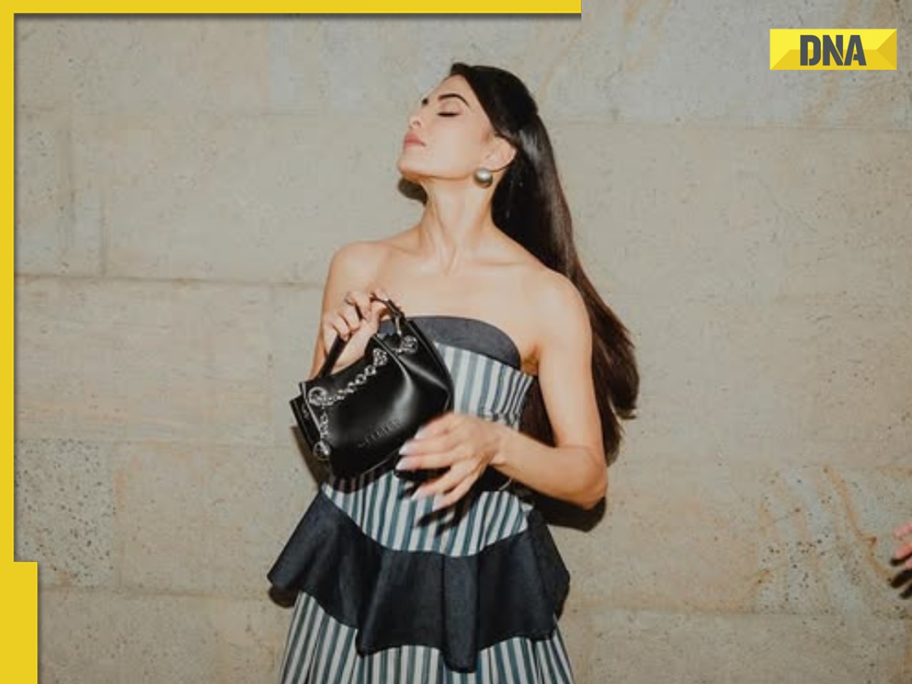Jacqueleine Fernandez exudes chic elegance in monochrome co-ord set look, see pics 