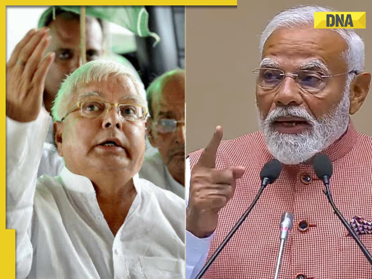 WATCH: As PM Modi lands in Bihar, Lalu Yadav predicts  his rally with humorous forecast, says 'Aaj hogi Bihar me jumlon ki baarish...'