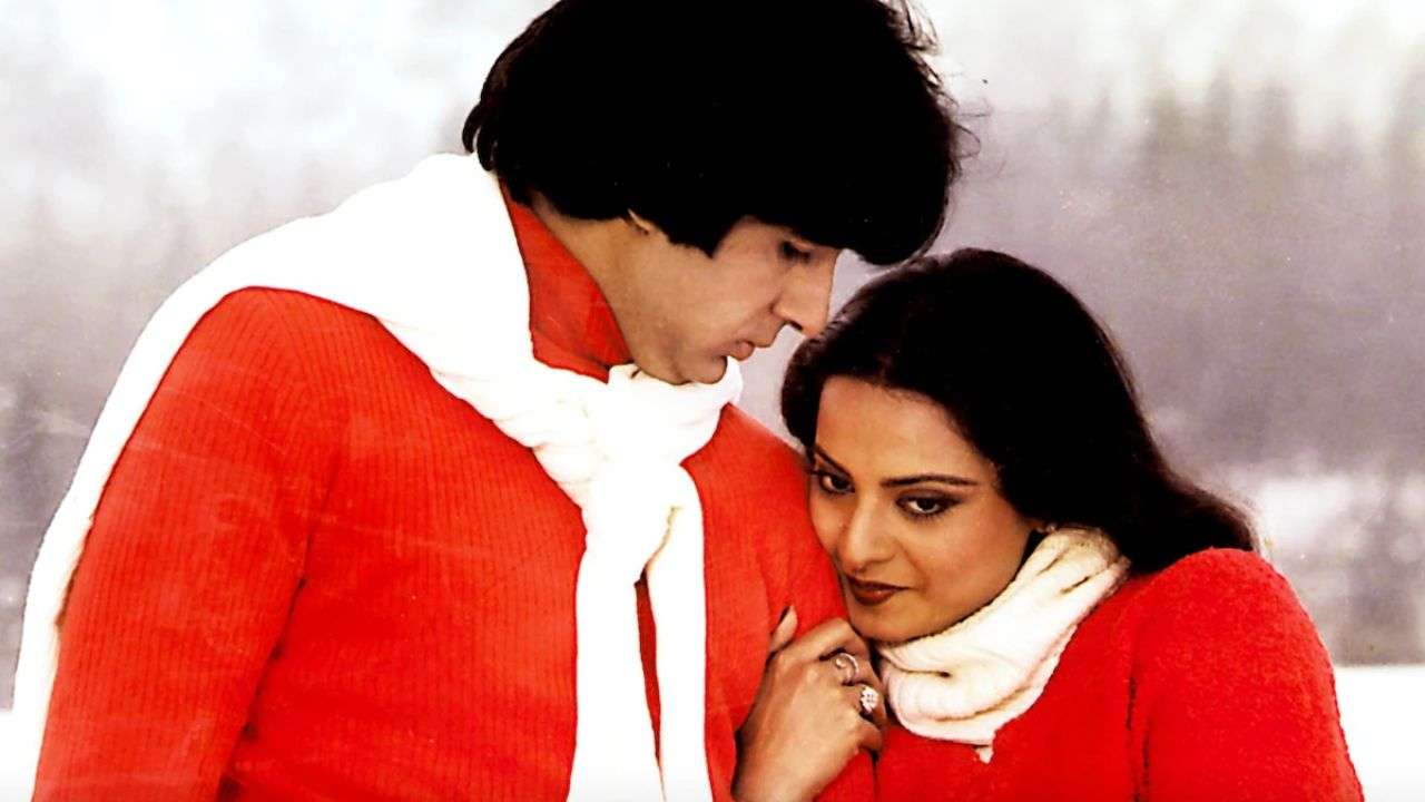 Amitabh Bachchan and Rekha