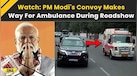  PM Modi News:  PM Modi's Convoy Makes Way For Ambulance During Odisha Roadshow | PM Modi In Odisha 