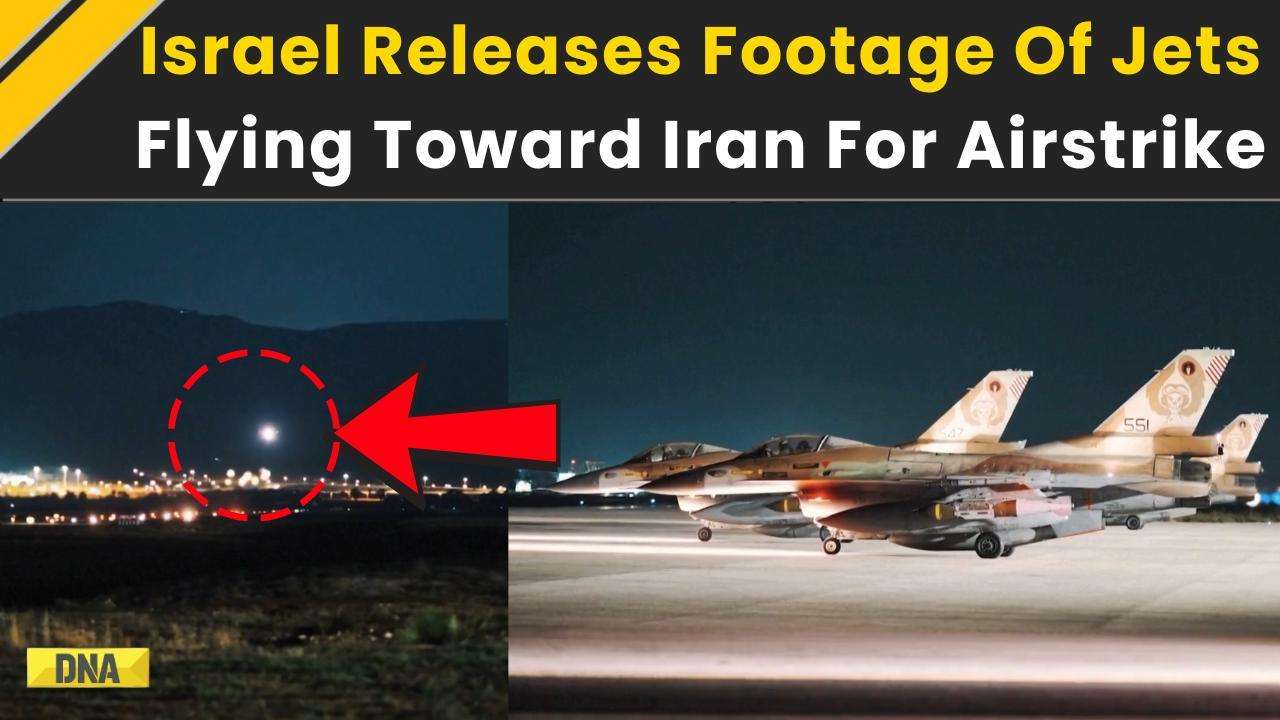 Israel Iran News: IDF Shares Video Of Fighter Jets En Route To Iran Strike | Iran Israel News