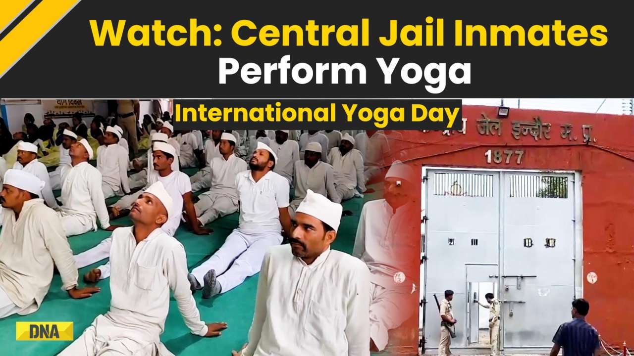 Yoga Day: Inmates At Central Jail Perform Yoga On 11th International Yoga Day | Yoga Day 2025