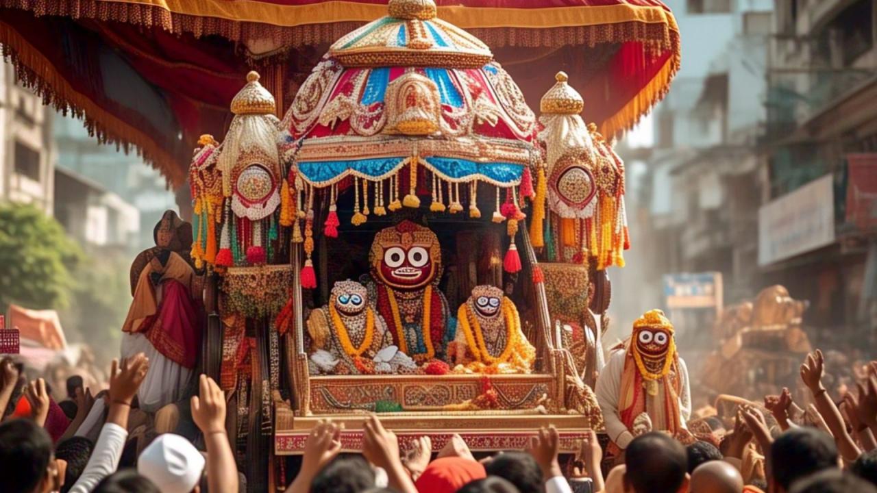 जगन्नाथ जी की मूर्ति में कृष्ण का दिल धड़कता है