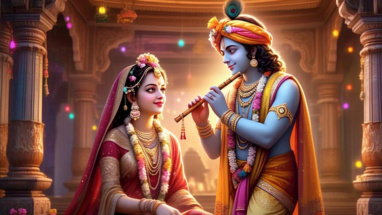राधारानी ने अविवाहित प्रेमियों को दिया है ये श्राप  