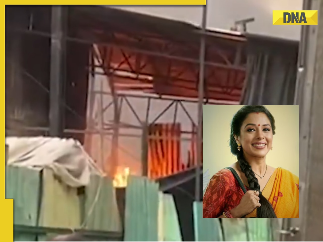 Anupamaa: Massive fire destroys sets of Rupali Ganguly's show hours before filming, probe underway