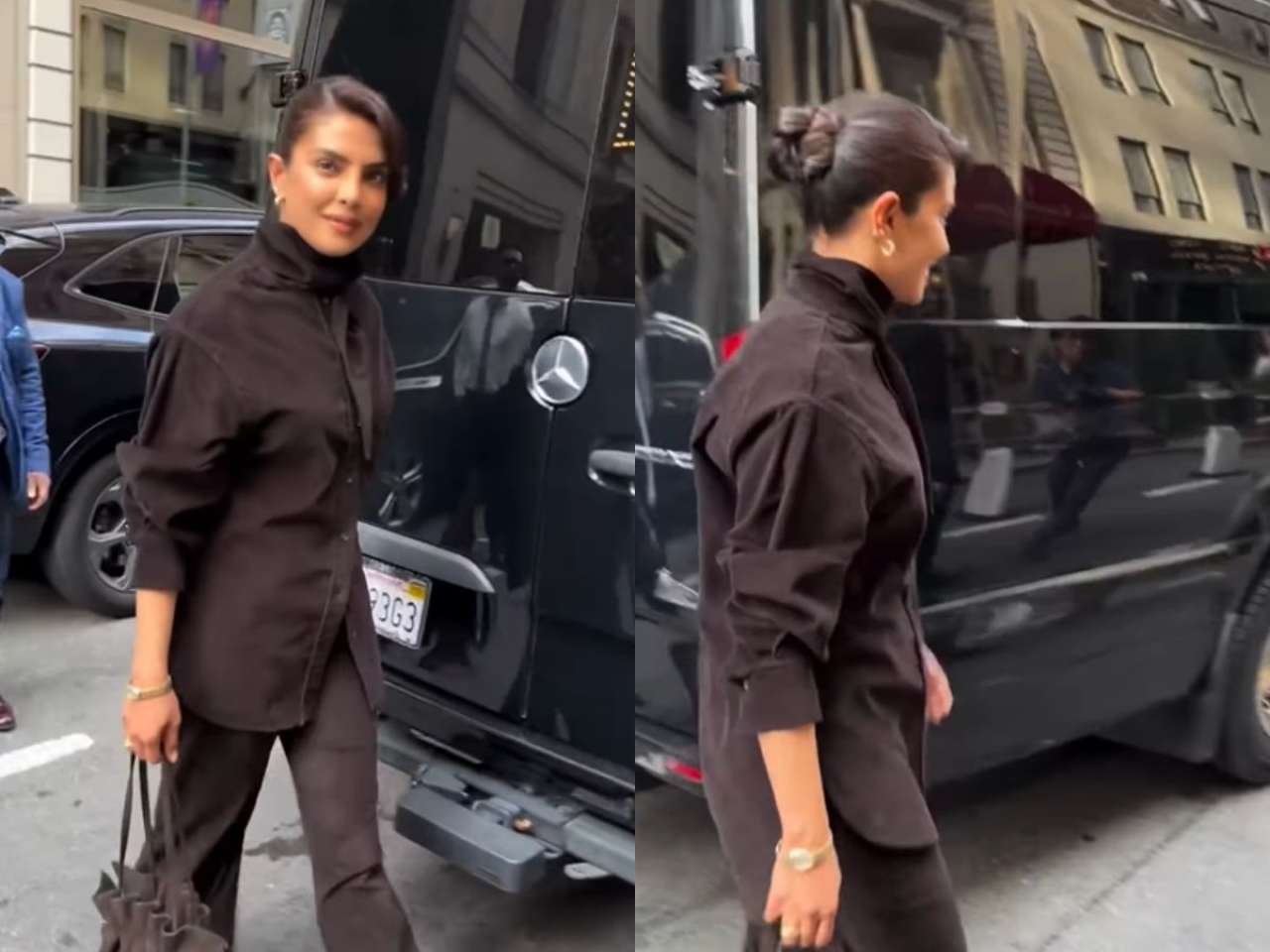 Priyanka’s hair and makeup