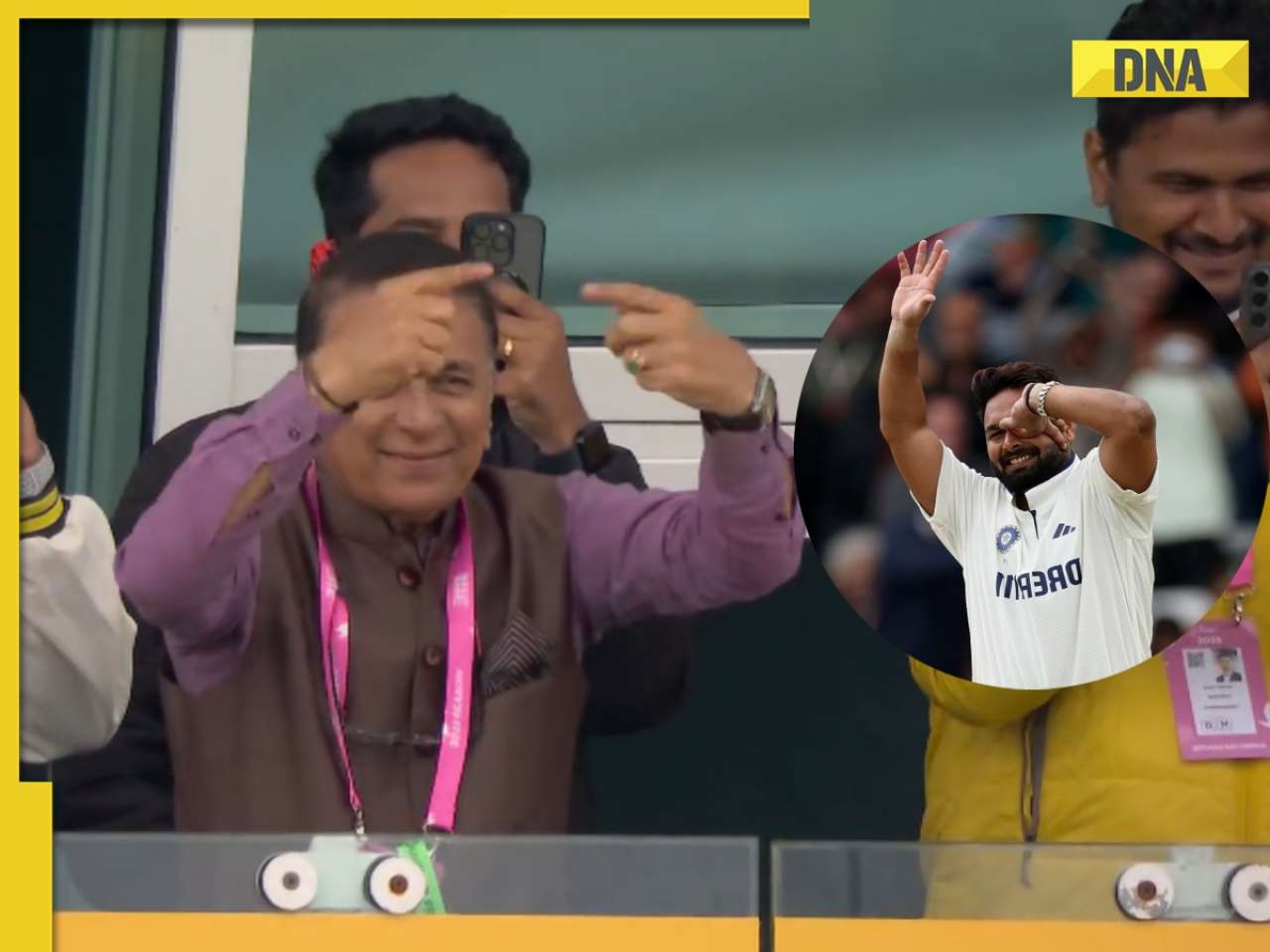 Sunil Gavaskar demands Rishabh Pant's signature 'Somersault celebration' after twin-ton at Headingley Test