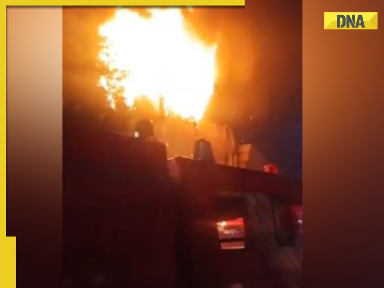 Massive fire break out at banquet hall near Delhi's Motinagar; one person feared trapped