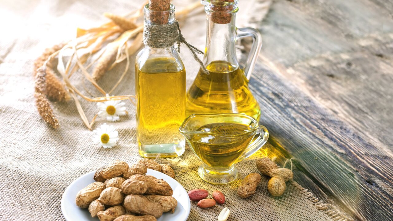 Groundnut oil