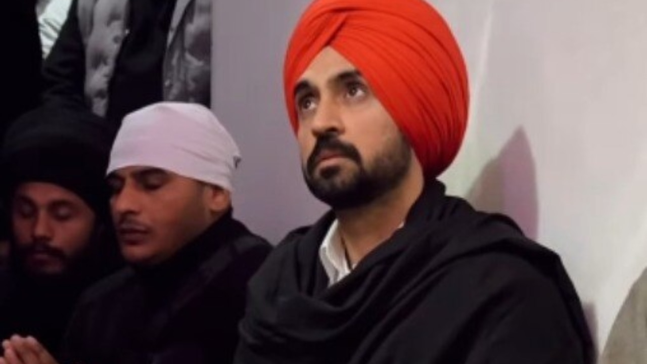Diljit Dosanjh singing Gurbani