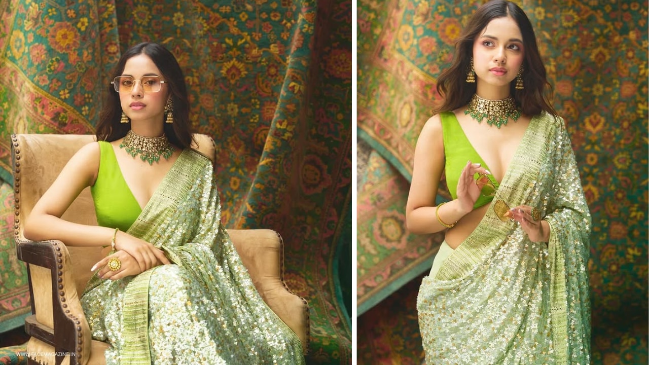 Nitanshi Goel saree look