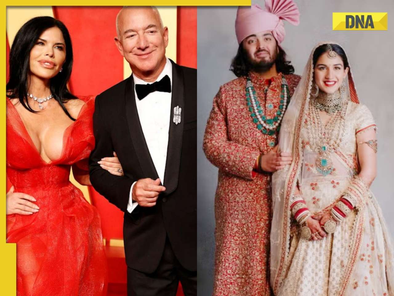 Amazon founder Jeff Bezos' grand wedding with Lauren Sanchez to cost a whopping Rs..., still no match for Mukesh Ambani's son Anant Ambani's wedding that cost Rs..