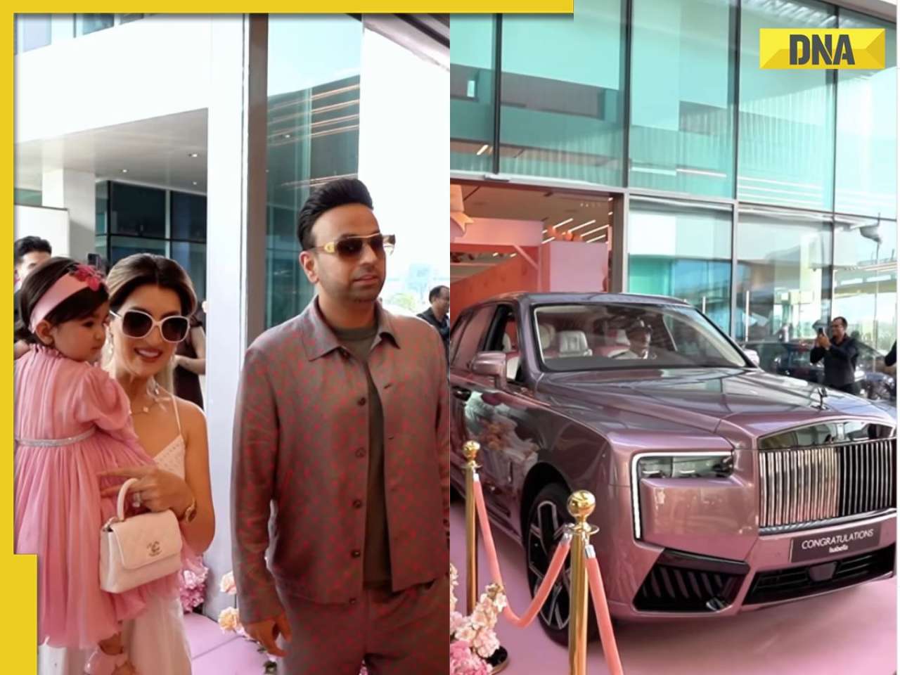 Viral video: 1-Year-old receives Rs 5.8 crore Rolls-Royce as gift from billionaire dad in Dubai