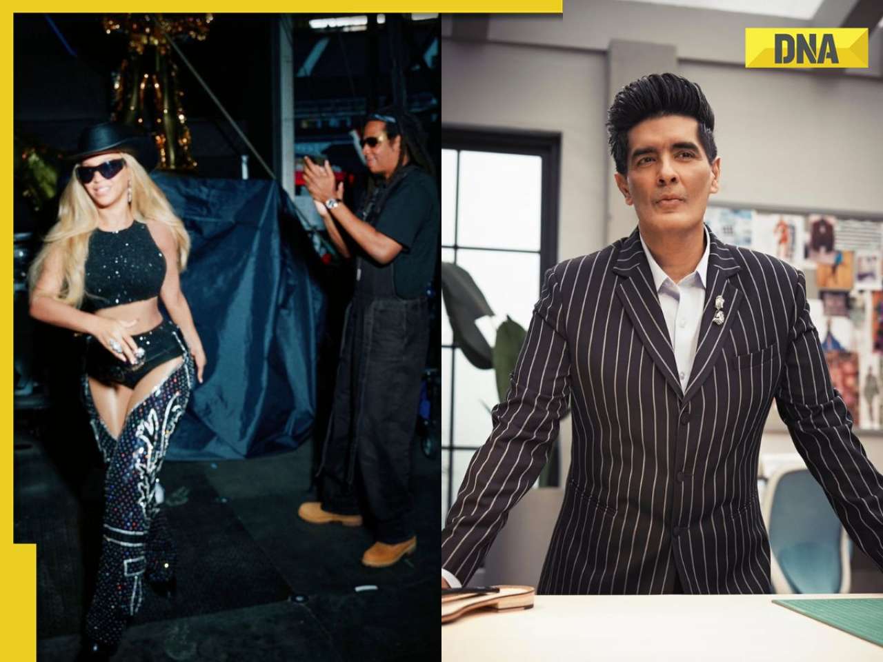 Beyoncé stuns in Manish Malhotra’s 10,000-crystal outfit in Paris; SEE PICS 
