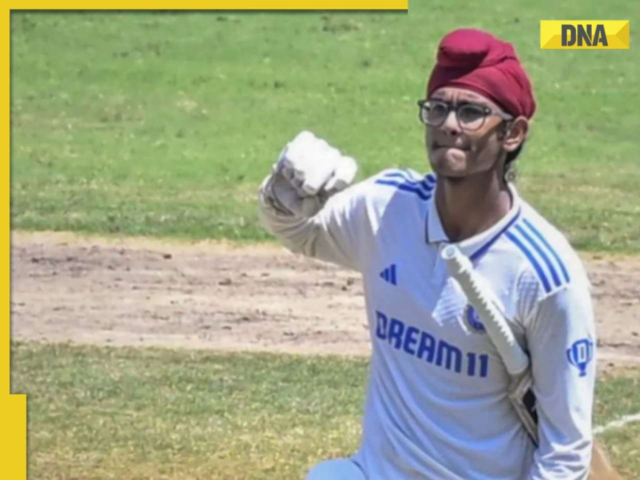 THIS Yuvraj Singh fan and truck driver's son smashes 52-ball 103 for India U-19 at No.9, destroys English bowlers with 9 sixes 