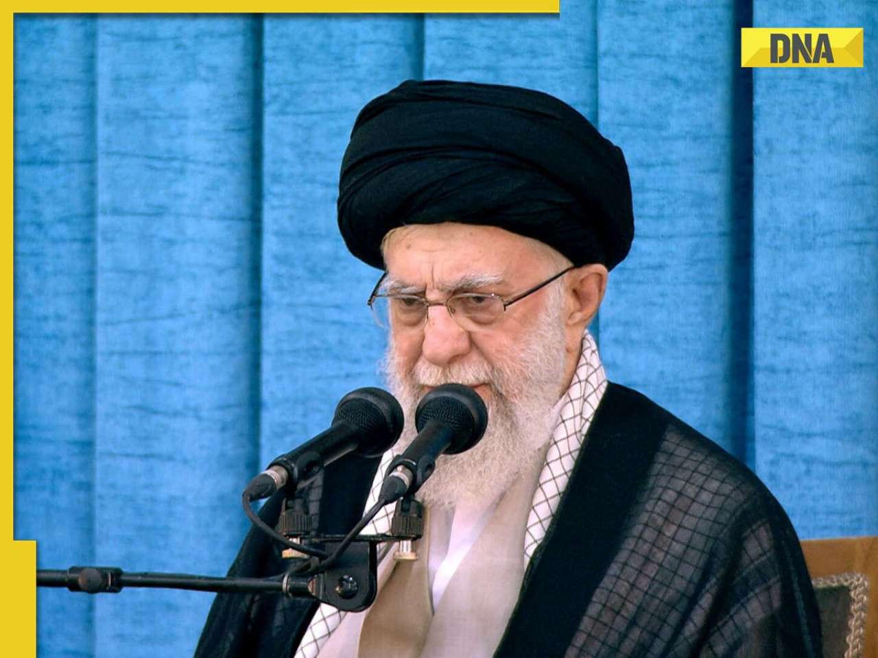 Supreme leader Ayatollah Ali Khamenei makes first BIG statement on US president Donald Trump's warning of 'Iran's ultimate surrender,' says, 'too big...'