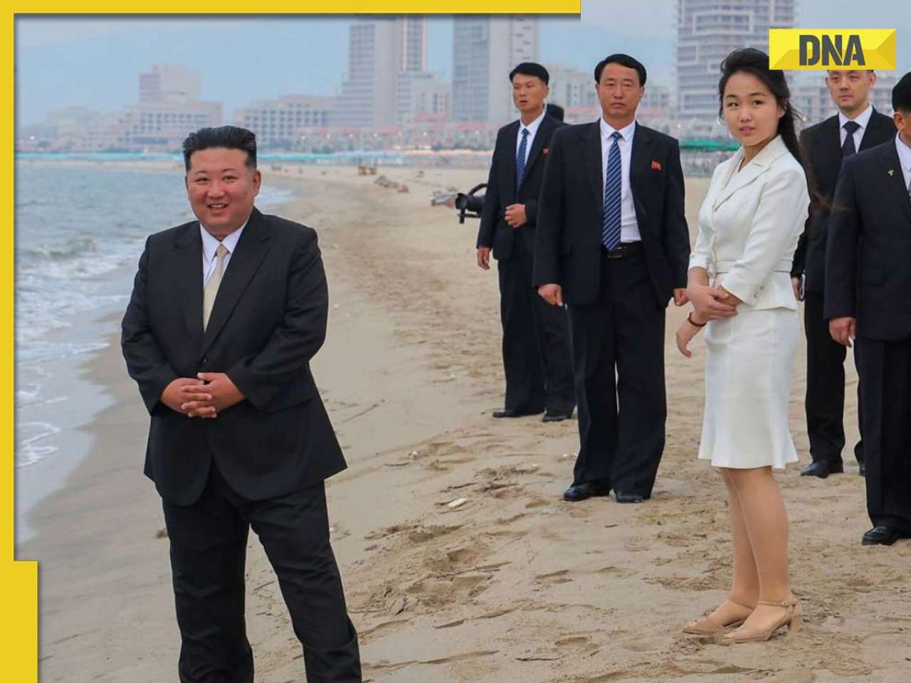 Video: Kim Jong Un, with his 'rarely seen' wife opens lavish beach resort in North Korea, it has 54 hotels, beer pubs, and..., watch