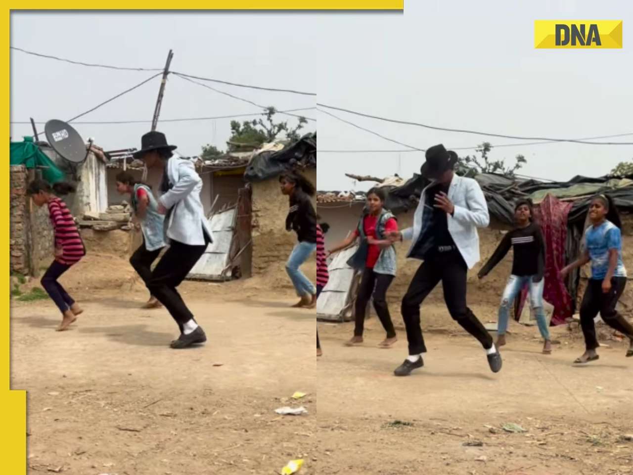 ‘Raw talent’: Man dances like MJ to ‘Chaiyya Chaiyya’ with kids, viral video hits 19 million views, WATCH