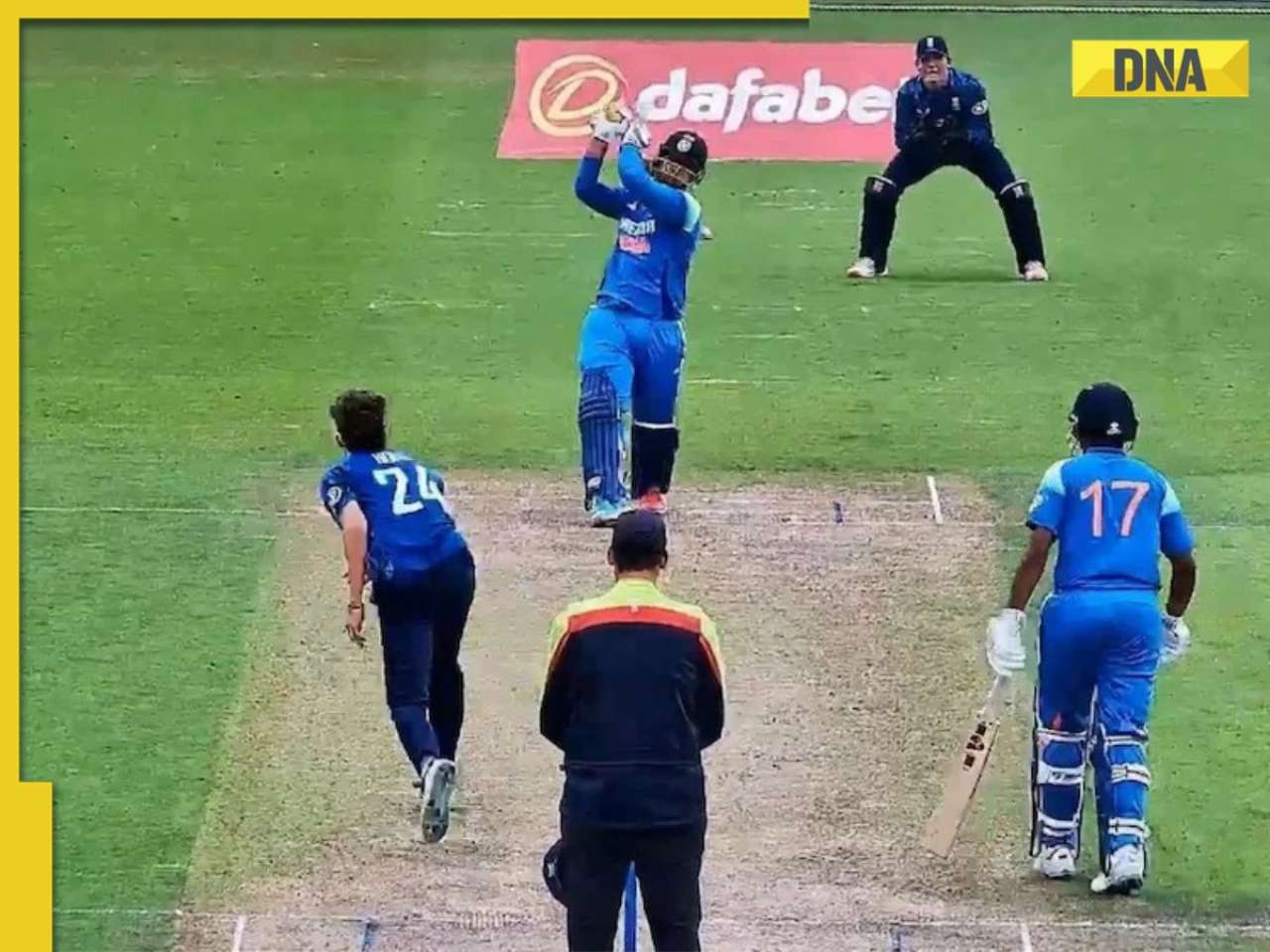 Vaibhav Suryavanshi dons Virat Kohli's iconic No.18 jersey, smashes 48 off just 19 against England U19 in 1st Youth ODI