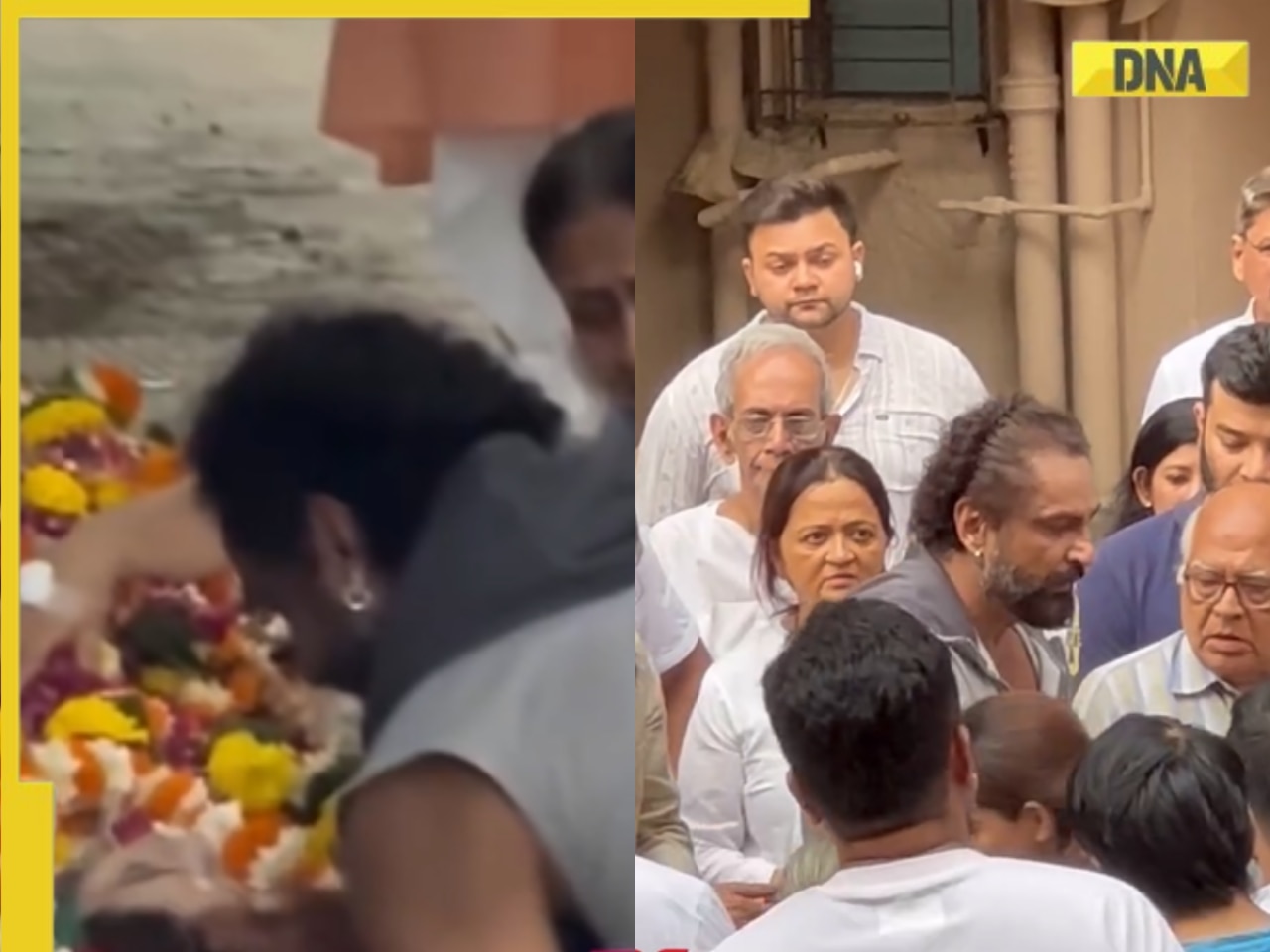 Viral video: Shefali Jariwala's husband, Parag Tyagi weeps at her funeral, kisses her one last time before last rites, netizens react
