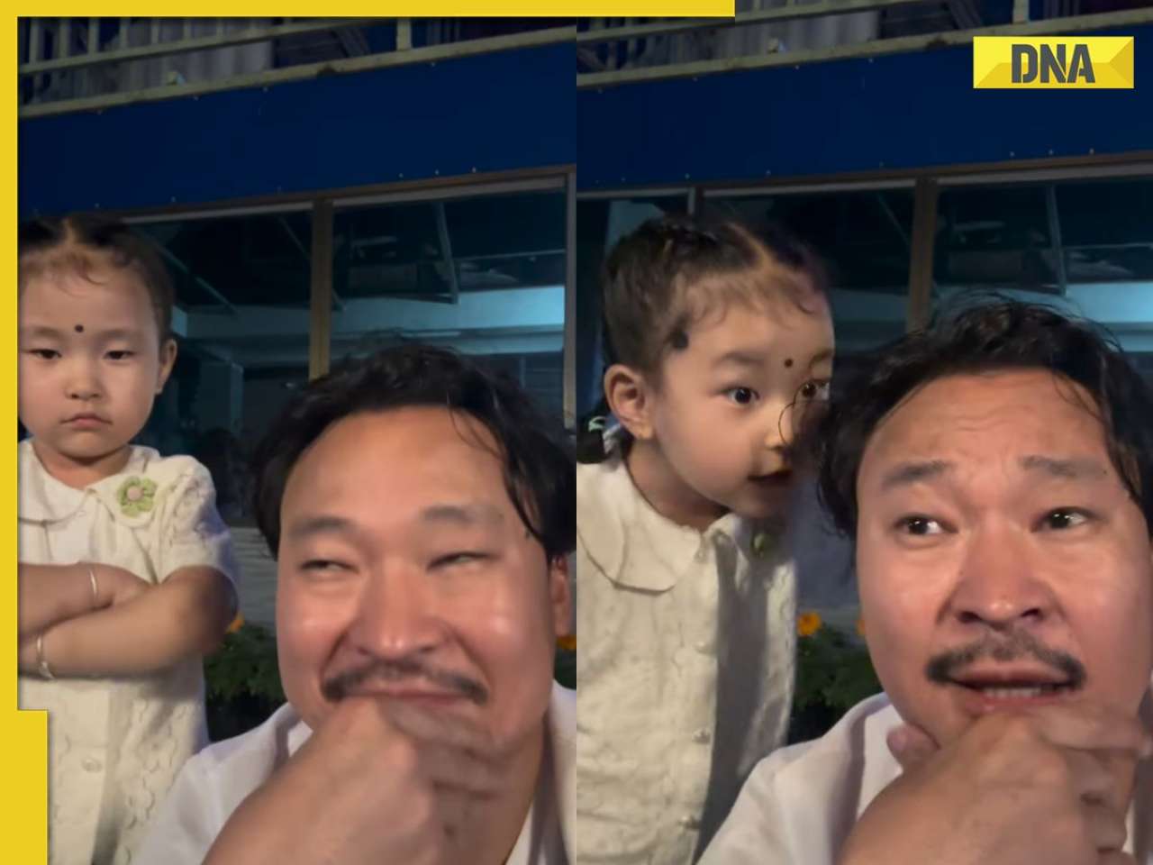 'Cutest thing on internet': Adorable father-daughter duo recreates iconic 'Kuch Kuch Hota Hai' scene, WATCH viral video